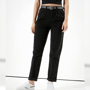 American Eagle Stretch Mom Pant Black Size 00
